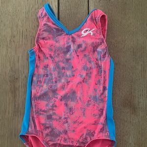 GK Childs medium leotard. Tag was cut off but fits like my other child’s medium.